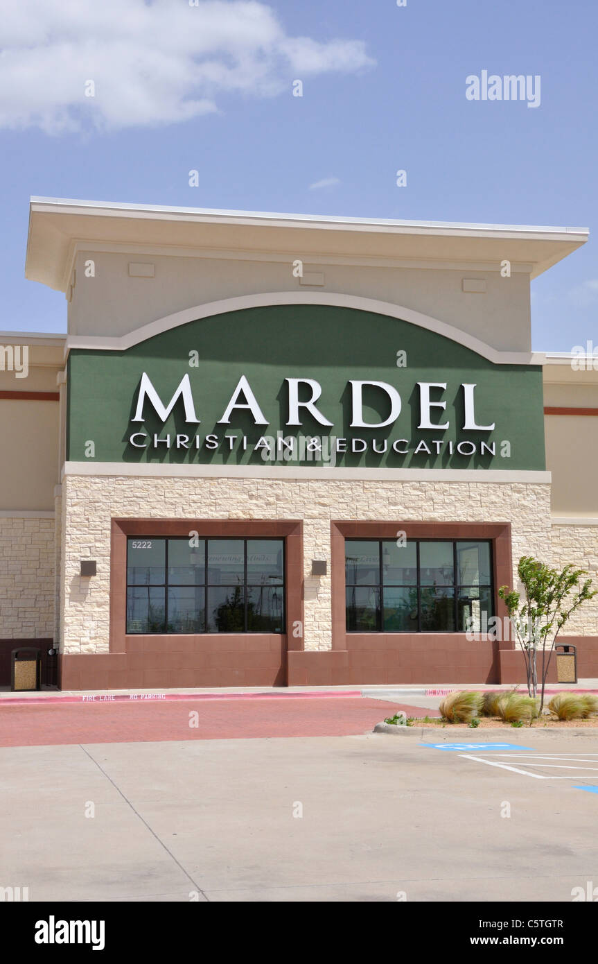 Mardel Christian and Educational store, Frisco, Texas, USA Stock Photo