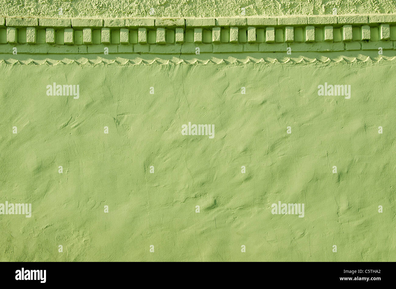 old urban wall green background and texture Stock Photo - Alamy