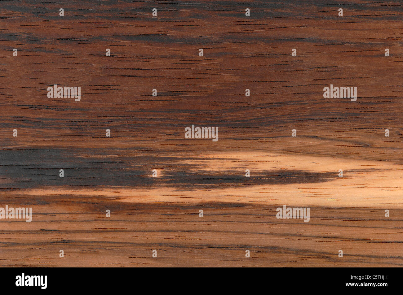 Wood surface,  Brazilian rosewood (Dalbergia nigra) full frame Stock Photo