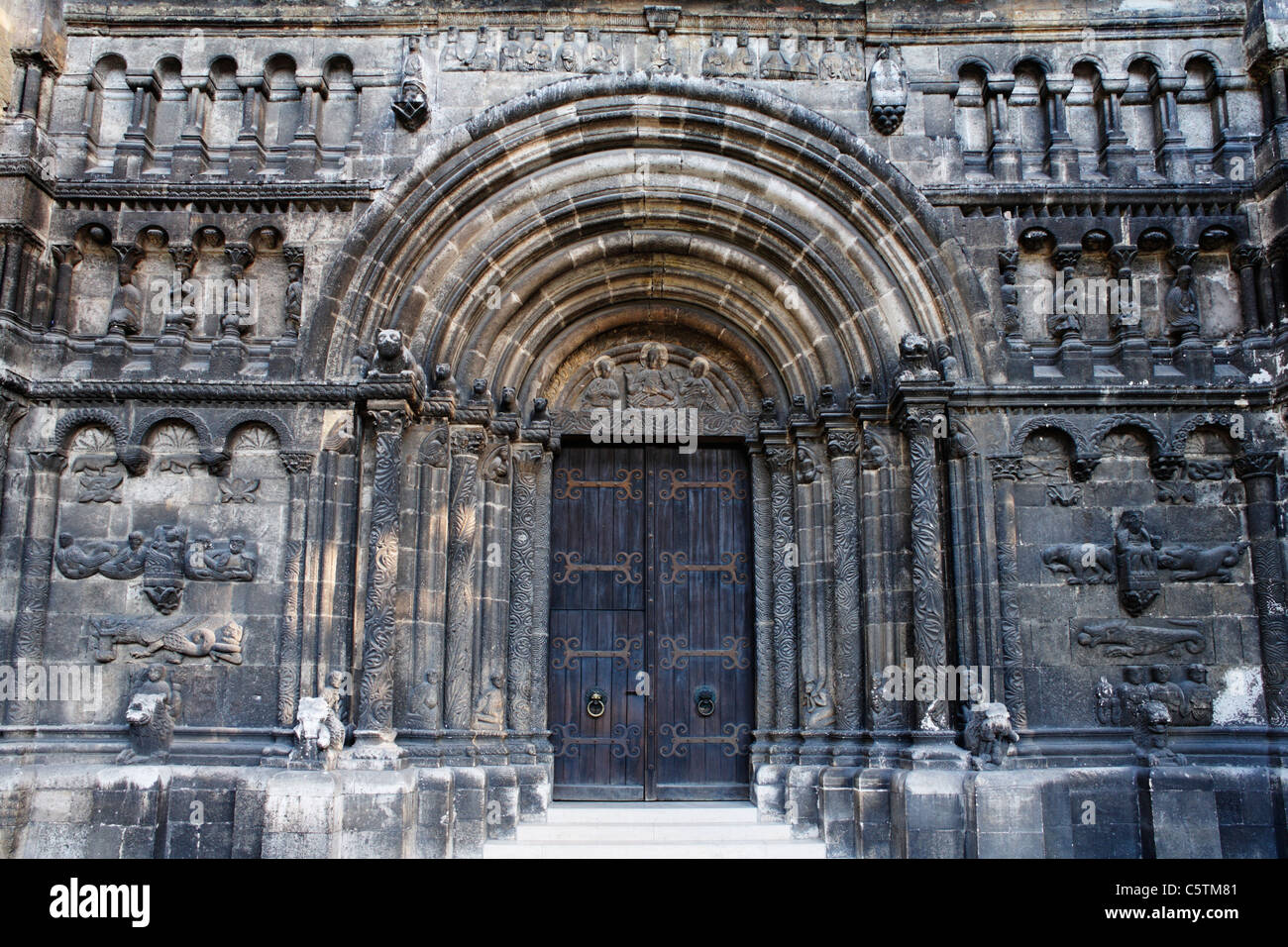 Germany, Bavaria, Upper Palatinate, Regensburg, View of st jakob church Stock Photo