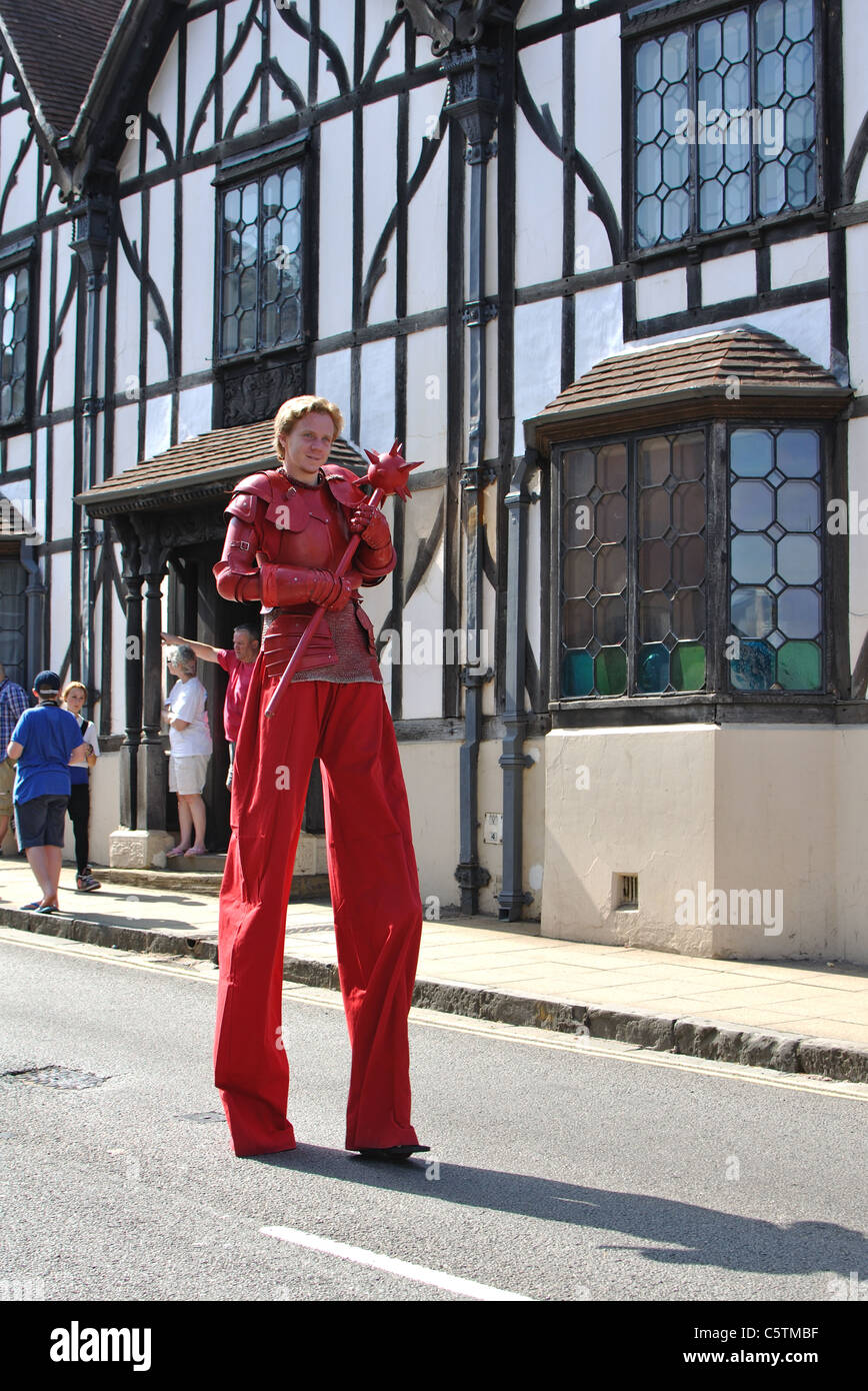 Midget on stilts — 13