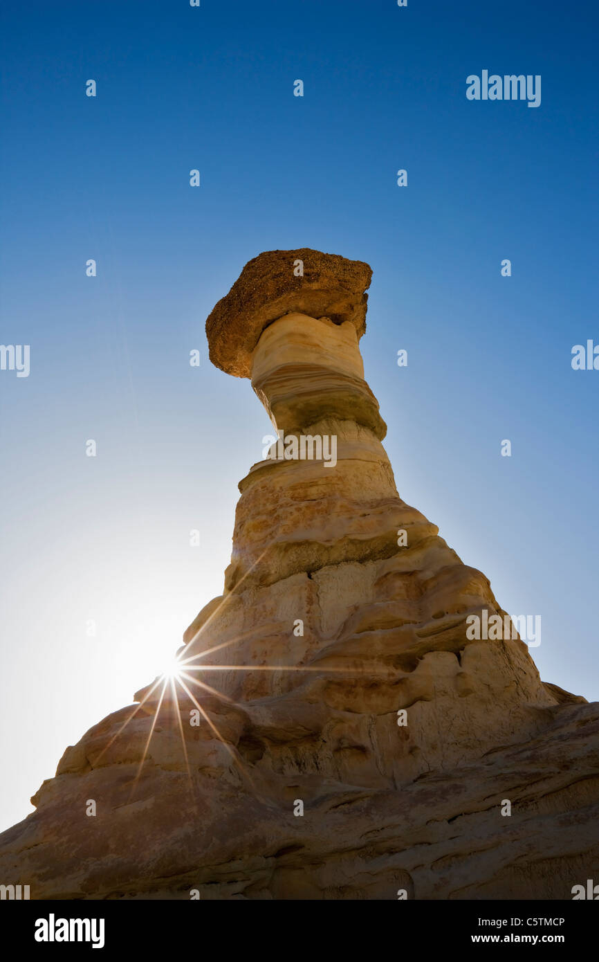 America, Utah, Grand Staircase-Escalante National Monument, low angle view Stock Photo