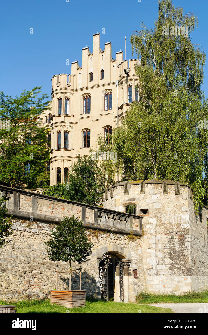 Germany, Bavaria, Upper Palatinate, Regensburg, View of summer