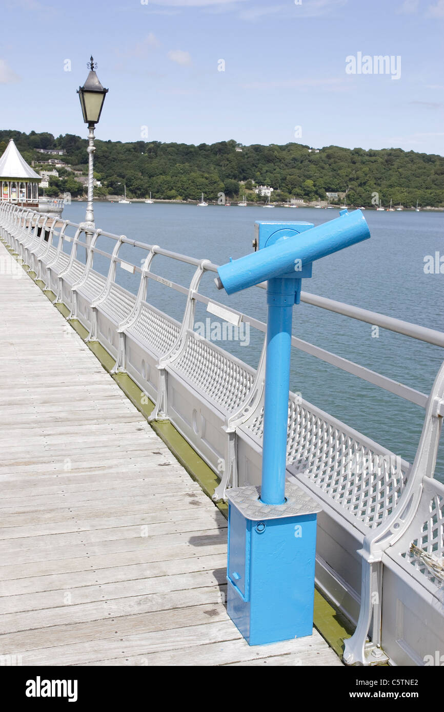 A public telescope on the Victorian Pier in the North Wales university