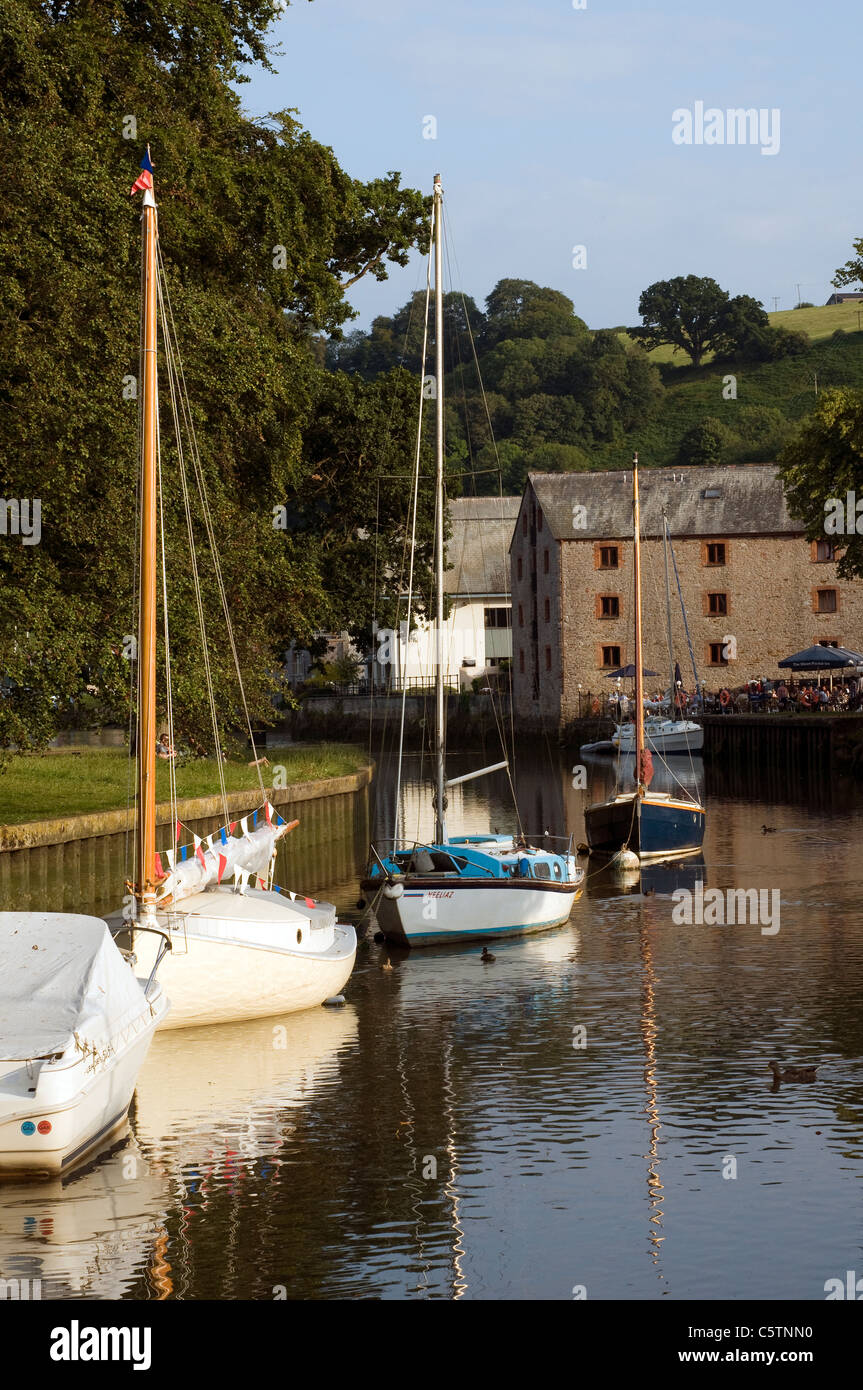 Yachts and boats at totnes, river dart, south devon, south hams, Boats