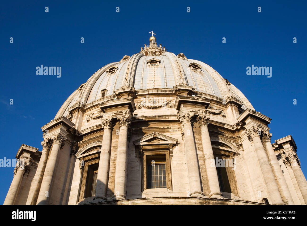Italy, Rome, St. Peter's Basilica, Cupola, close up Stock Photo - Alamy