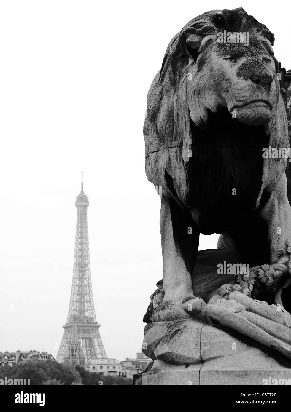 Paris, Eiffel Tower, Tour Eiffel, France Stock Photo