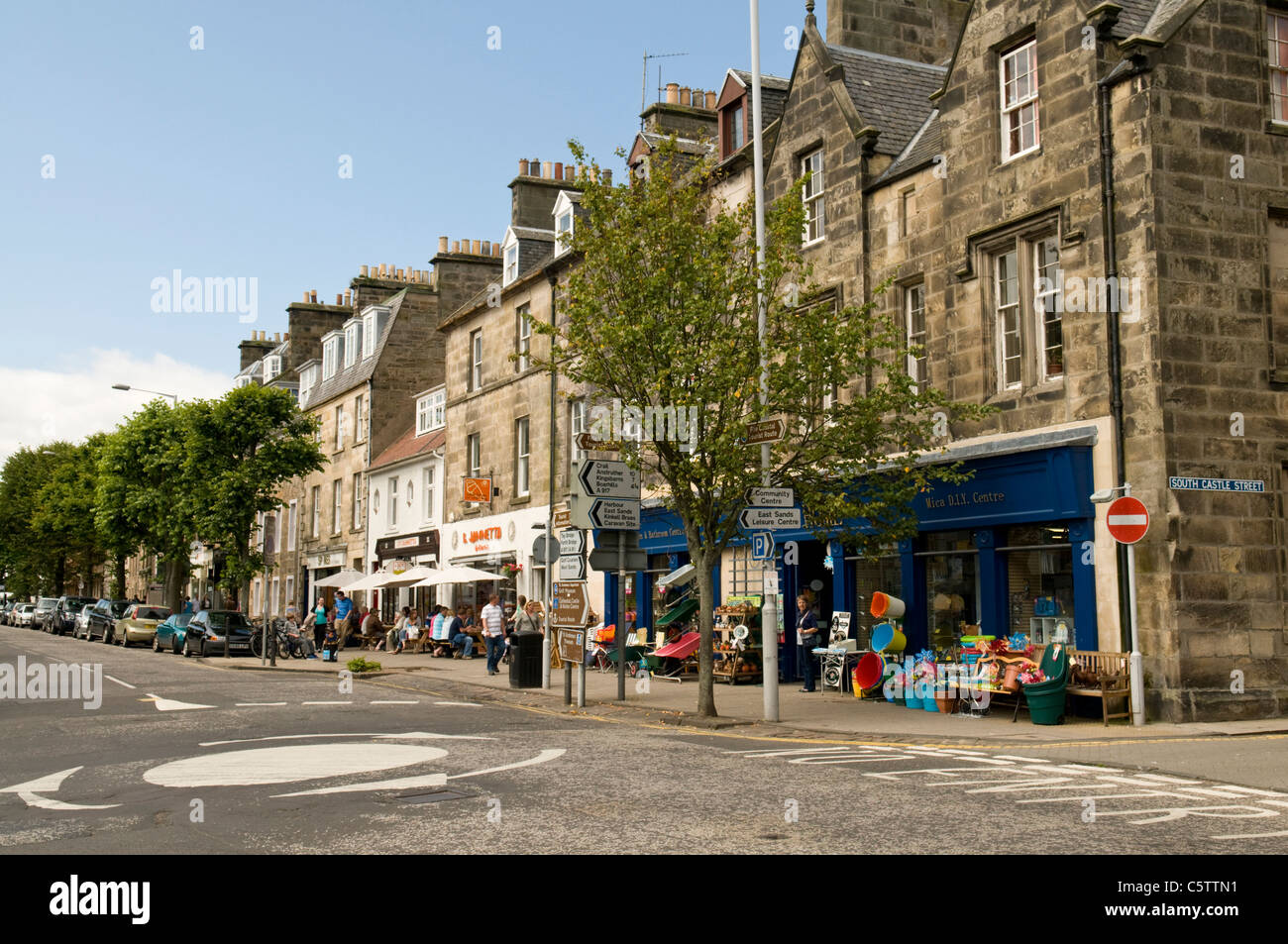 South Street, St. Andrews, Fife Scotland Stock Photo Alamy