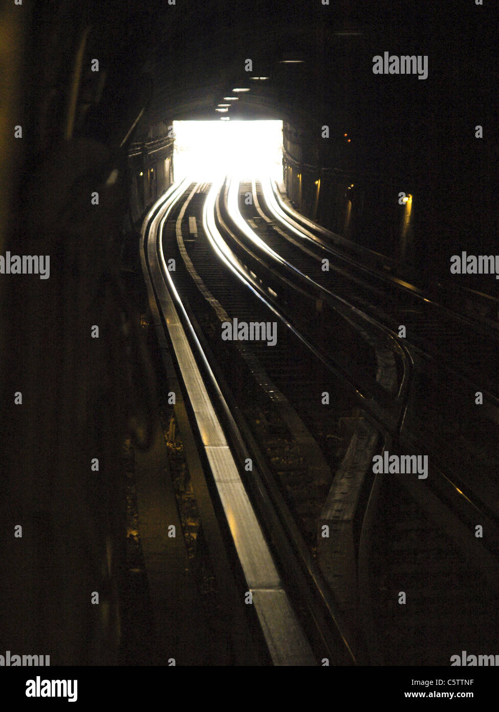 Paris, tunnel, France Stock Photo Alamy