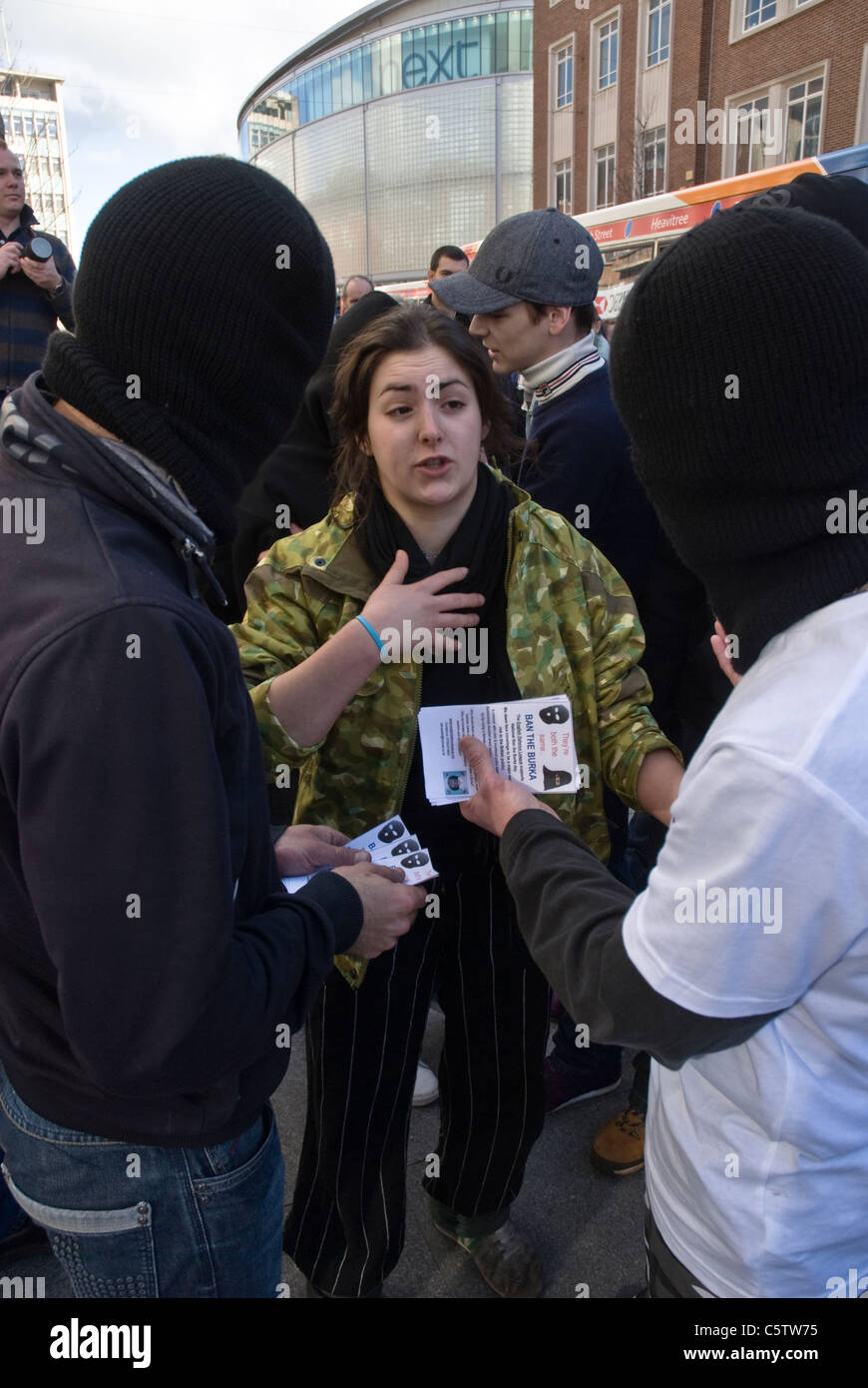 Balaclava clad hires stock photography and images Alamy