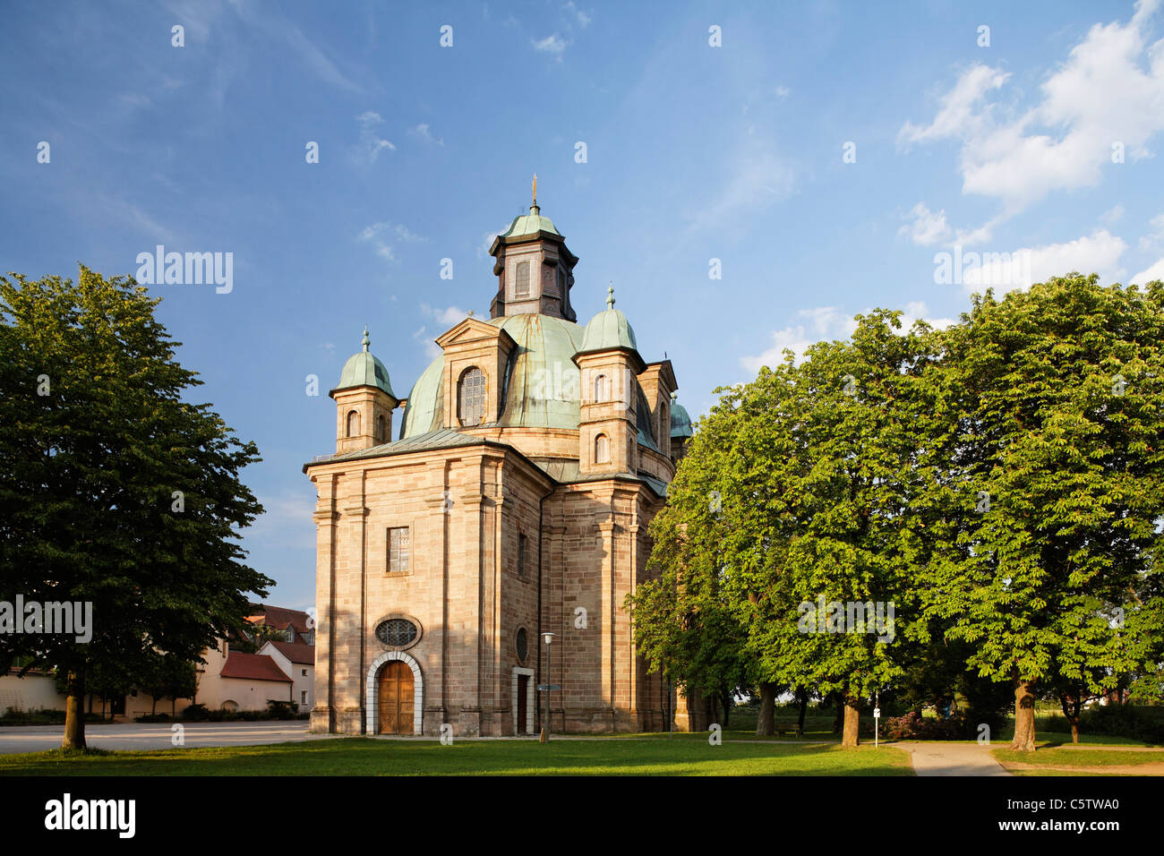 Germany, Bavaria, Upper Palatinate, Freystadt, View of baroque pilgrimage church Stock Photo