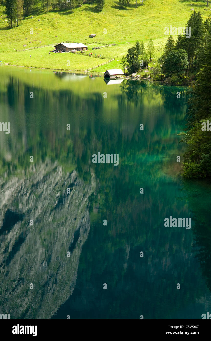 Fischunkelalm Obersee Berchtesgaden National Park Bavaria Germany