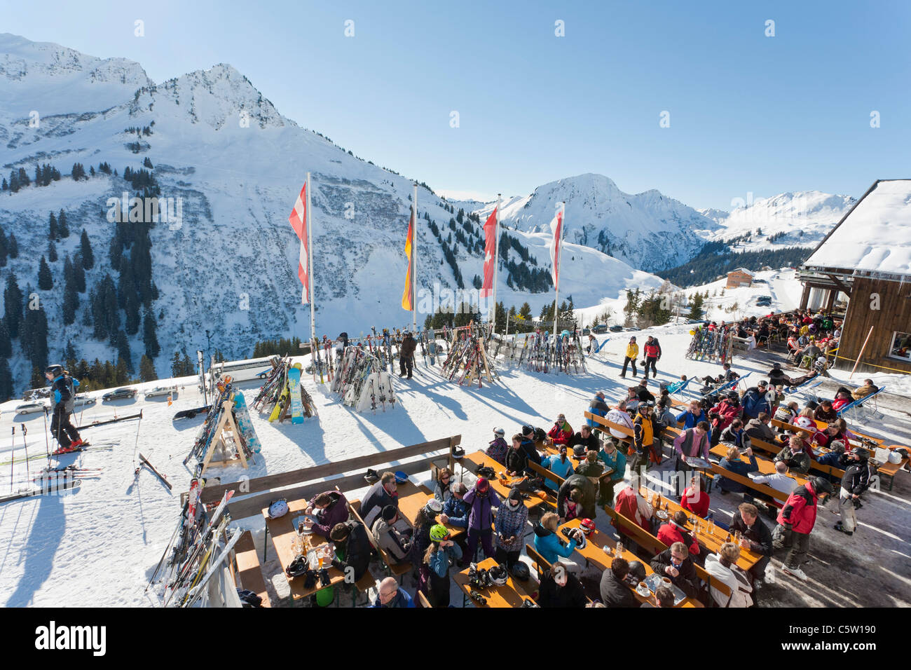 Mountain hut winter food hi-res stock photography and images - Alamy