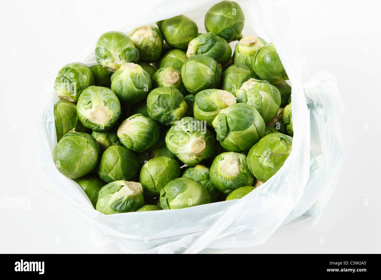 Raw Brussels sprouts Stock Photo Alamy
