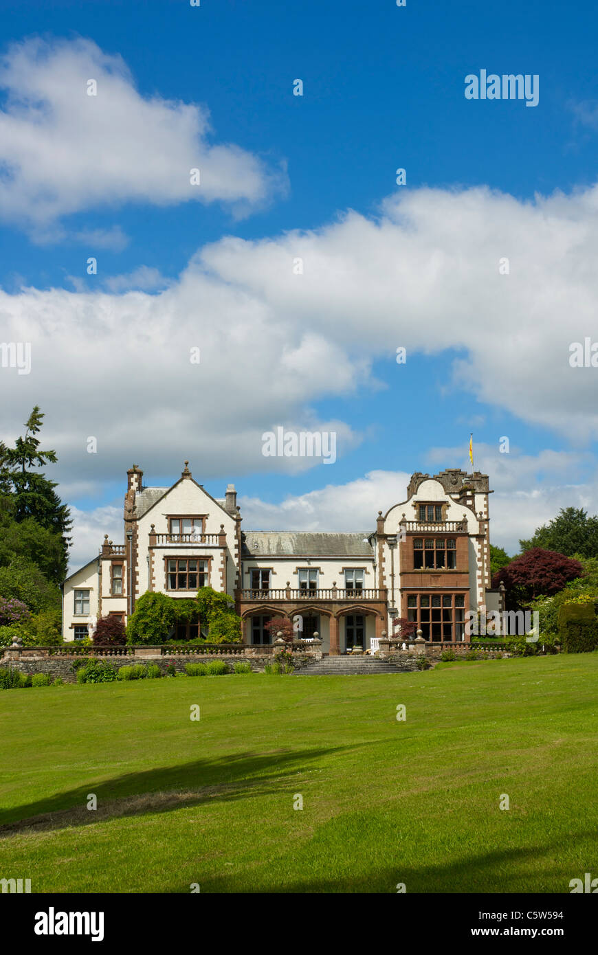 Graythwaite Hall and gardens, near Newby Bridge, Lake District National