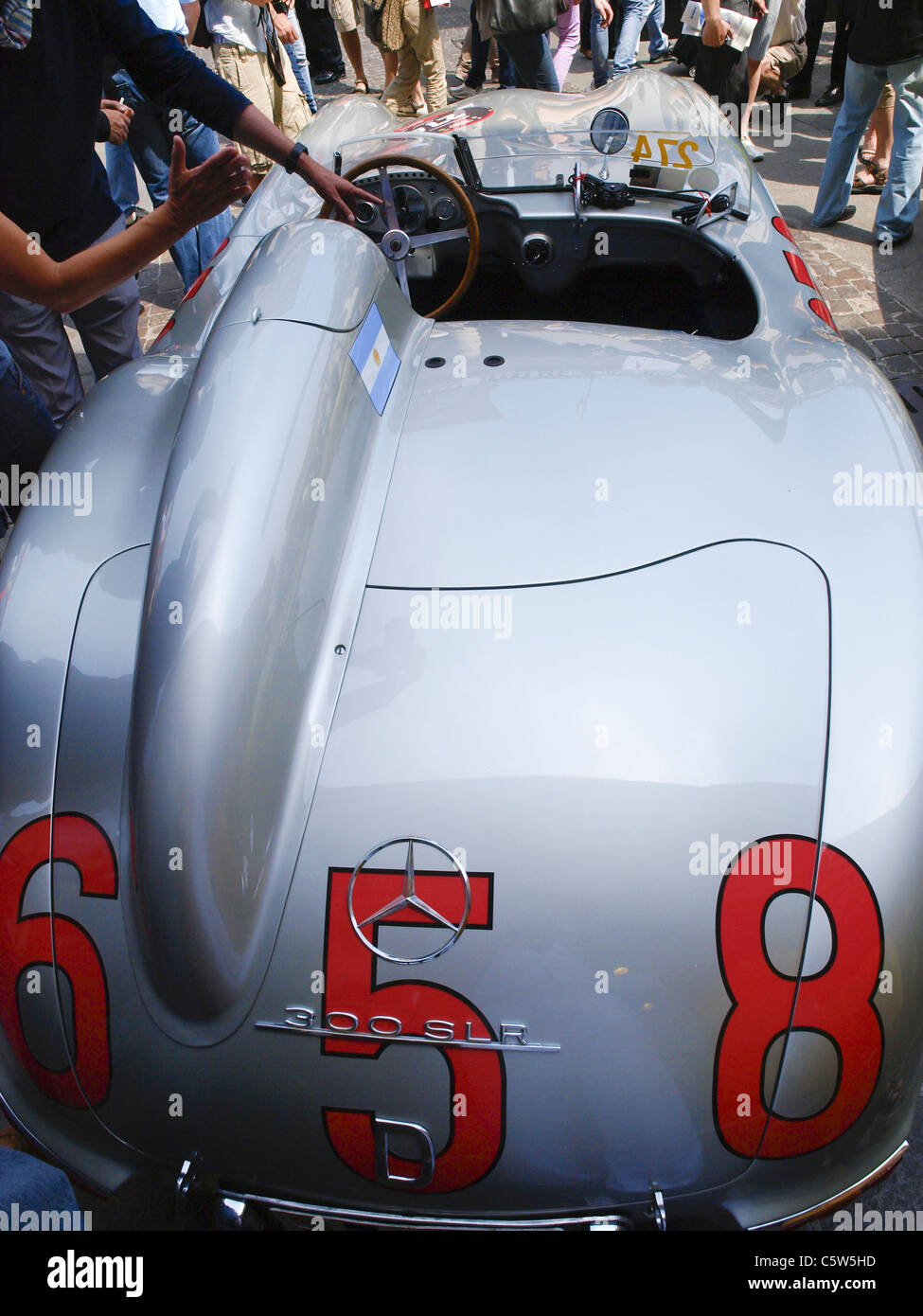 Mercedes benz 300 slr 658 hi-res stock photography and