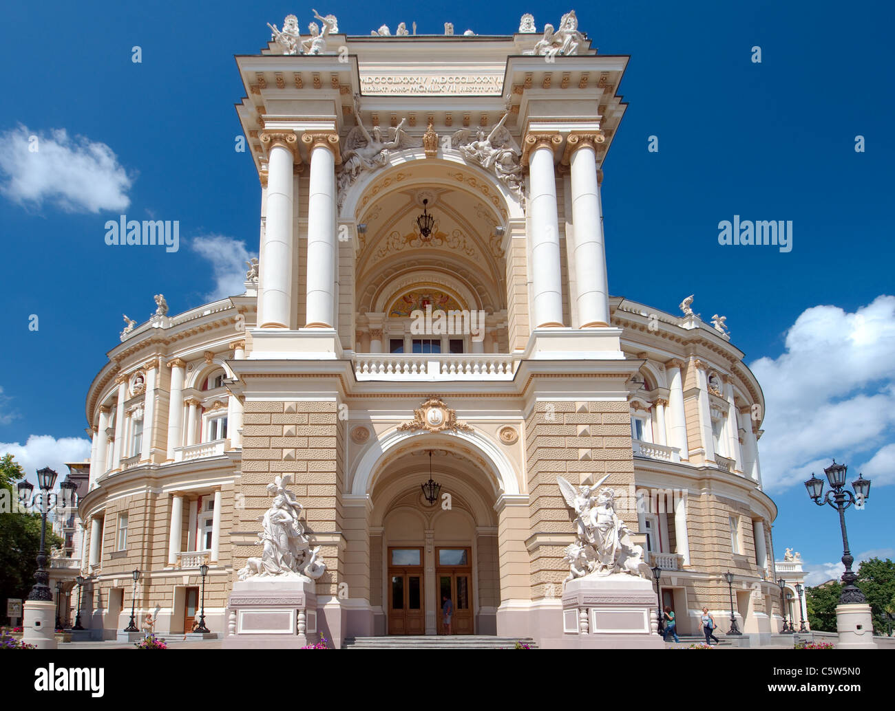 Opera and ballet theater, Odessa, Ukraine Stock Photo
