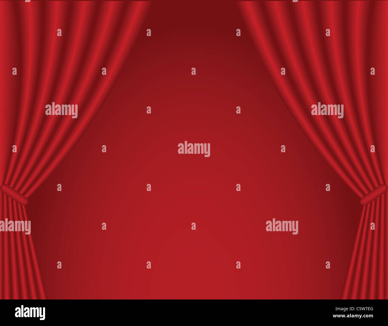 classical dark red theater curtain background Stock Photo - Alamy
