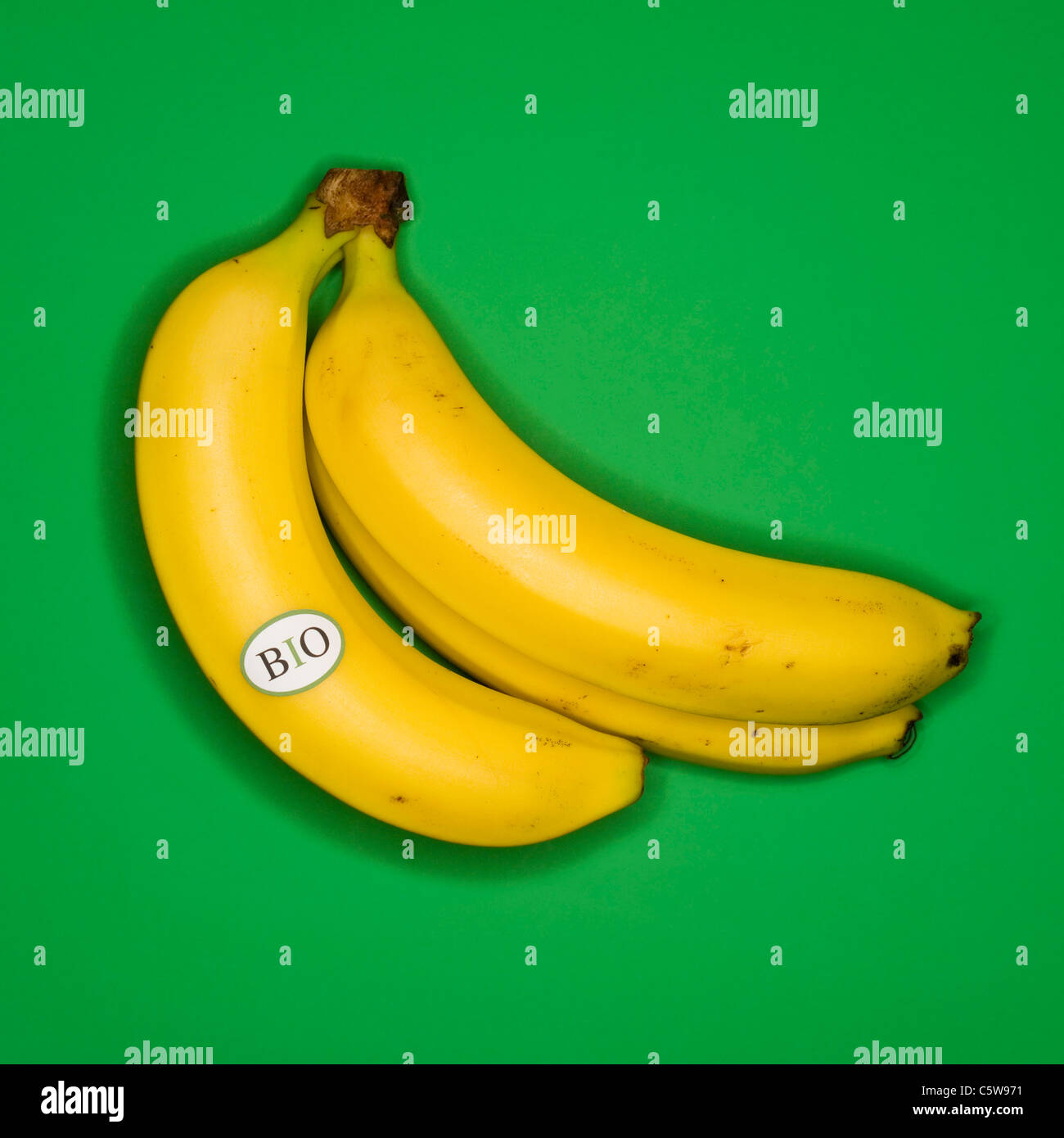 Bananas, elevated view Stock Photo Alamy