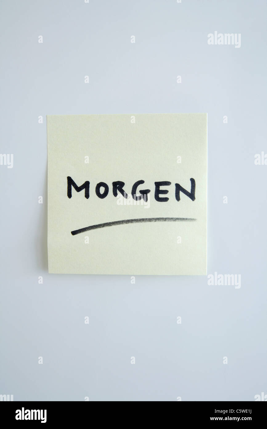 Tomorrow text hi-res stock photography and images - Alamy