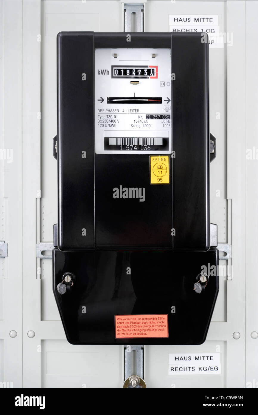 Three phase meter hires stock photography and images Alamy