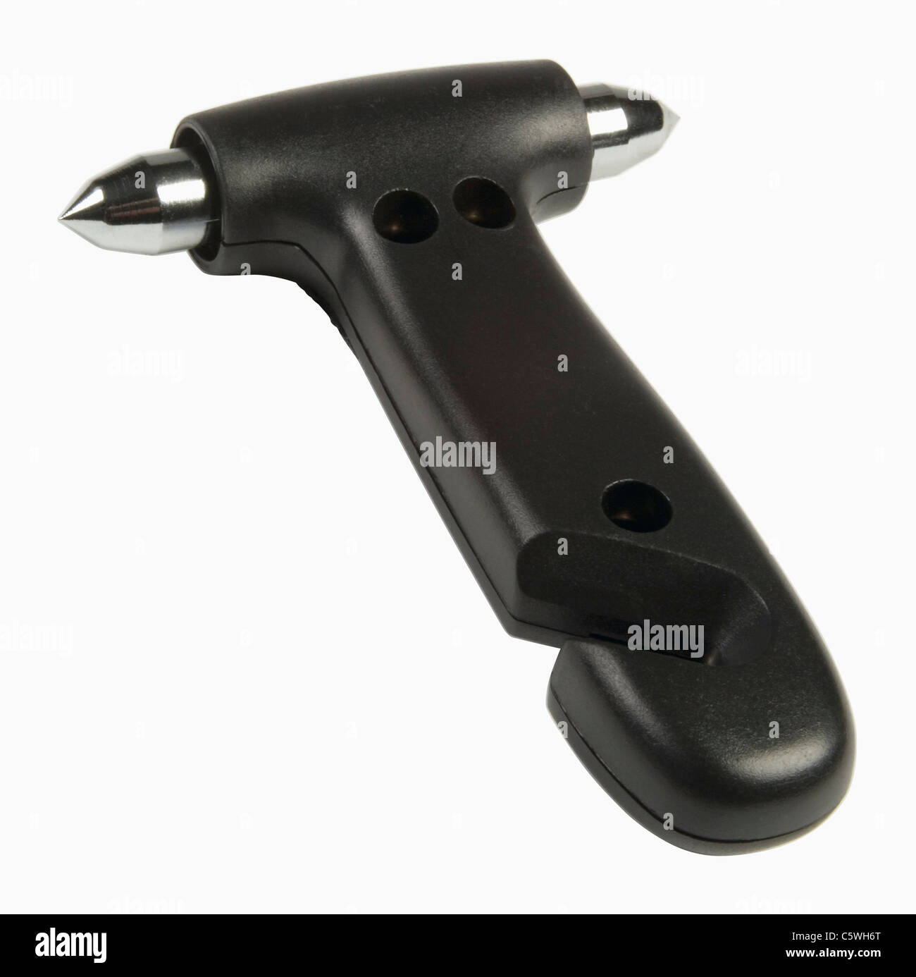 Emergency tool on white background Stock Photo - Alamy