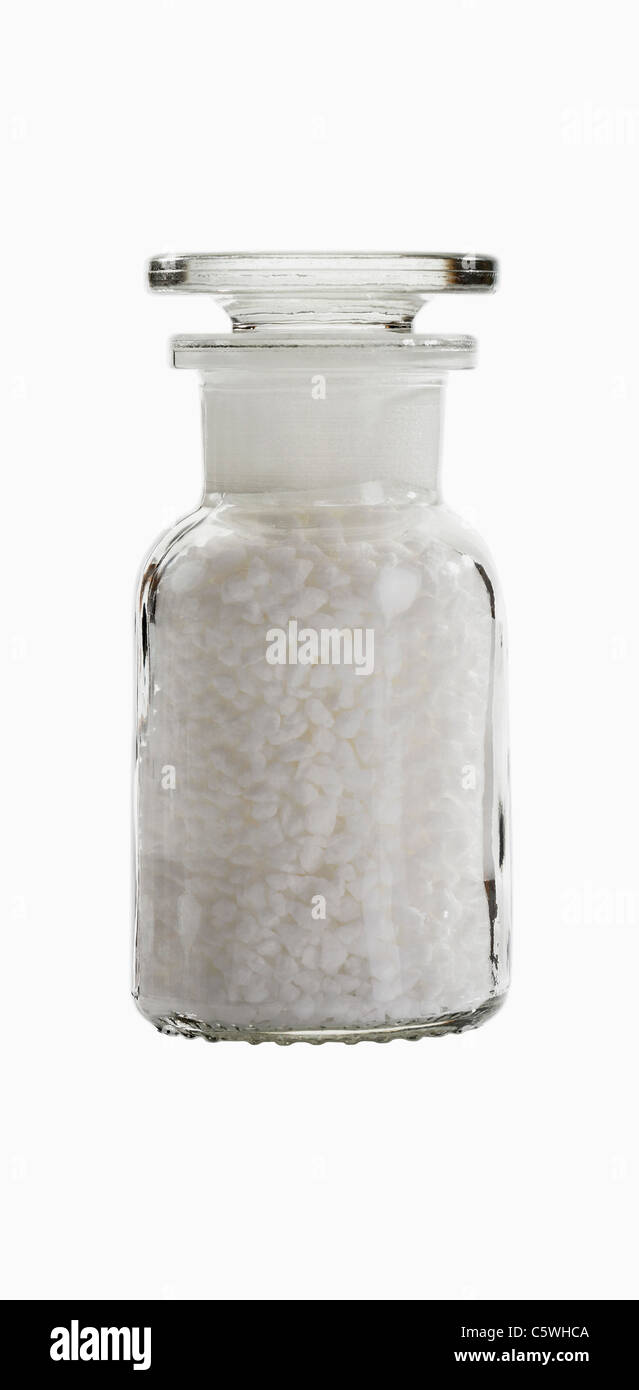 Medicine bottle against white background Stock Photo