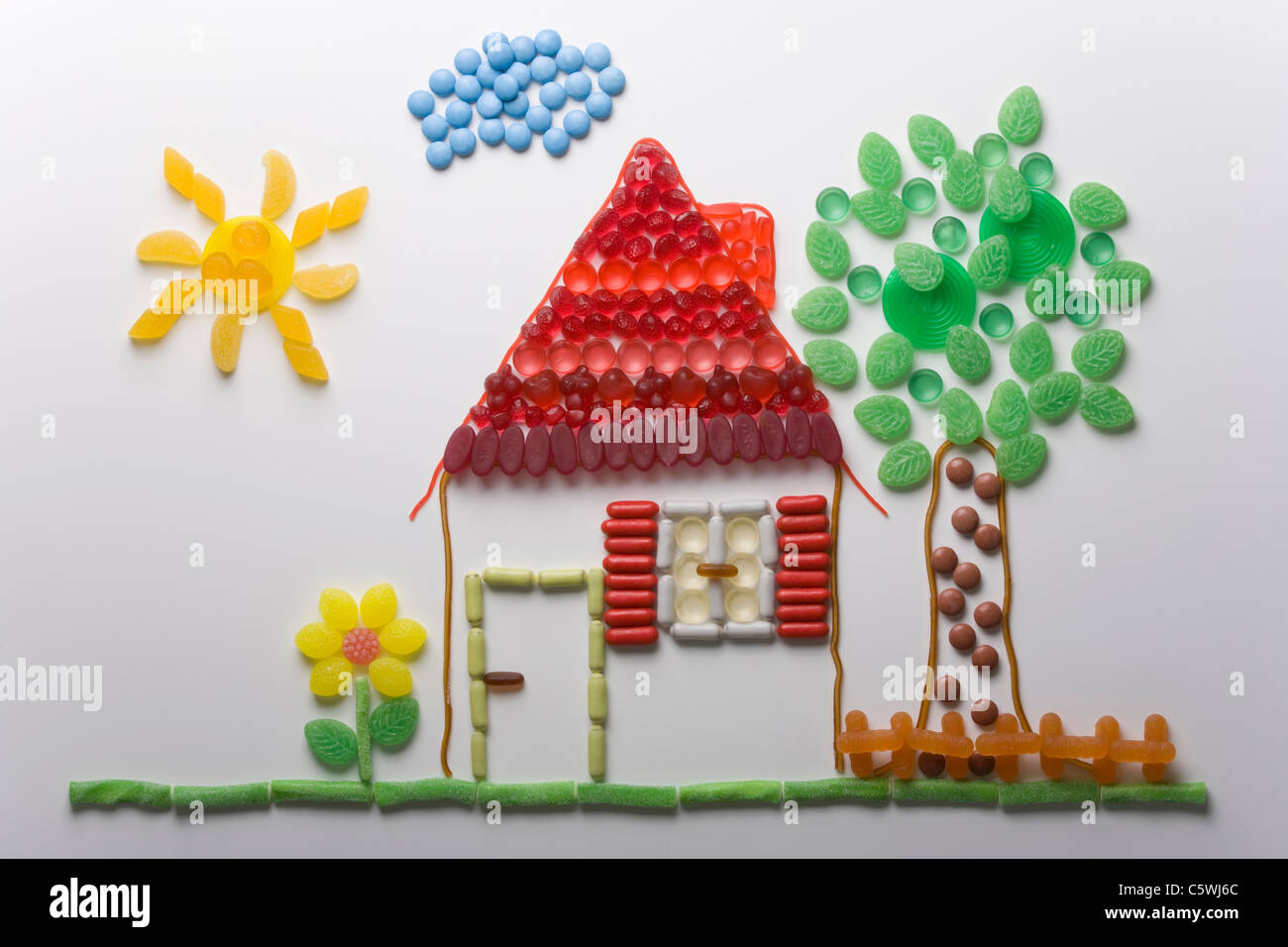 Various sweets Stock Photo