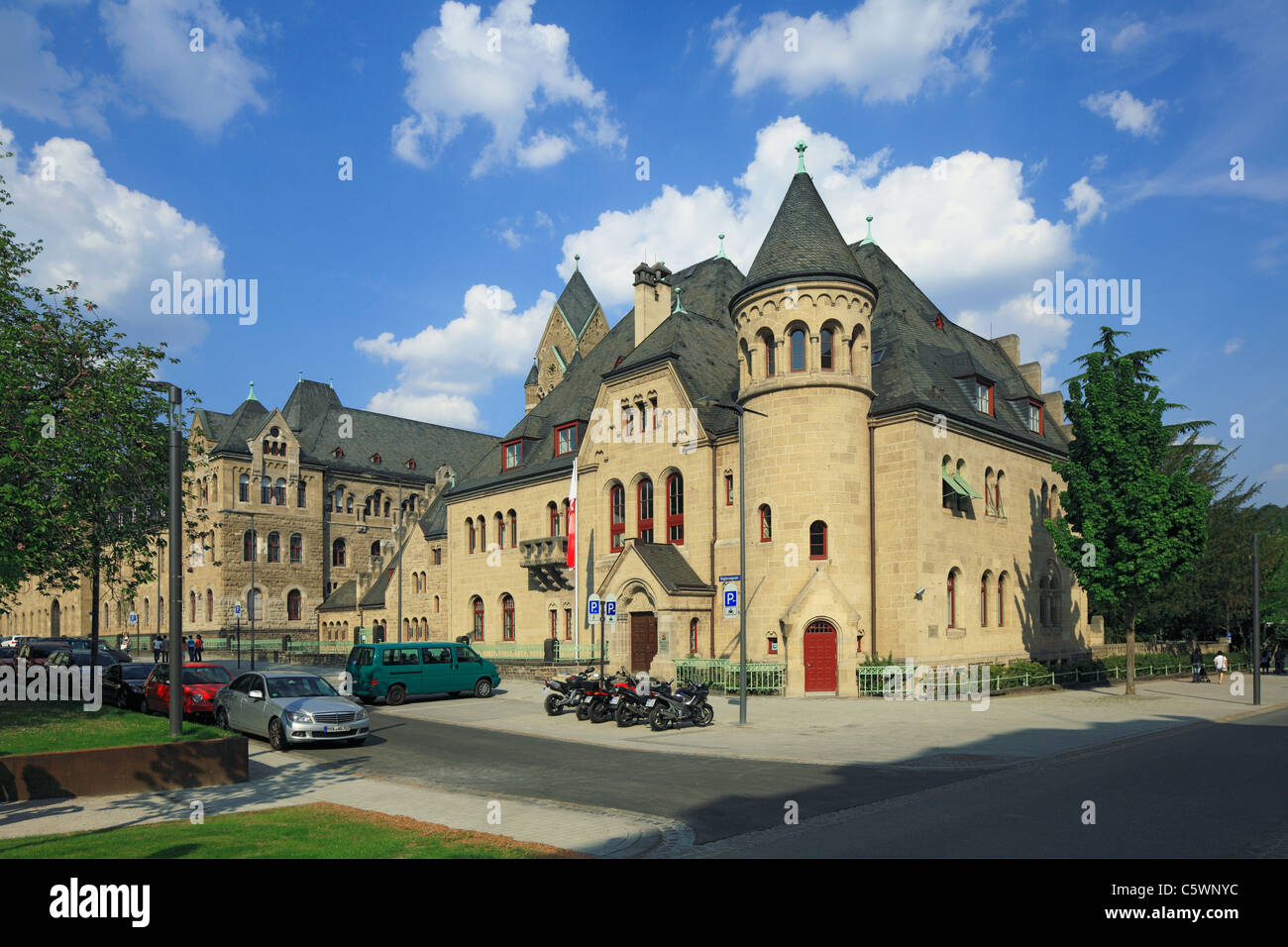 Ehemaliges Preussisches Regierungsgebaeude in Koblenz, Oberlandesgericht und Anwaltsgerichtshof