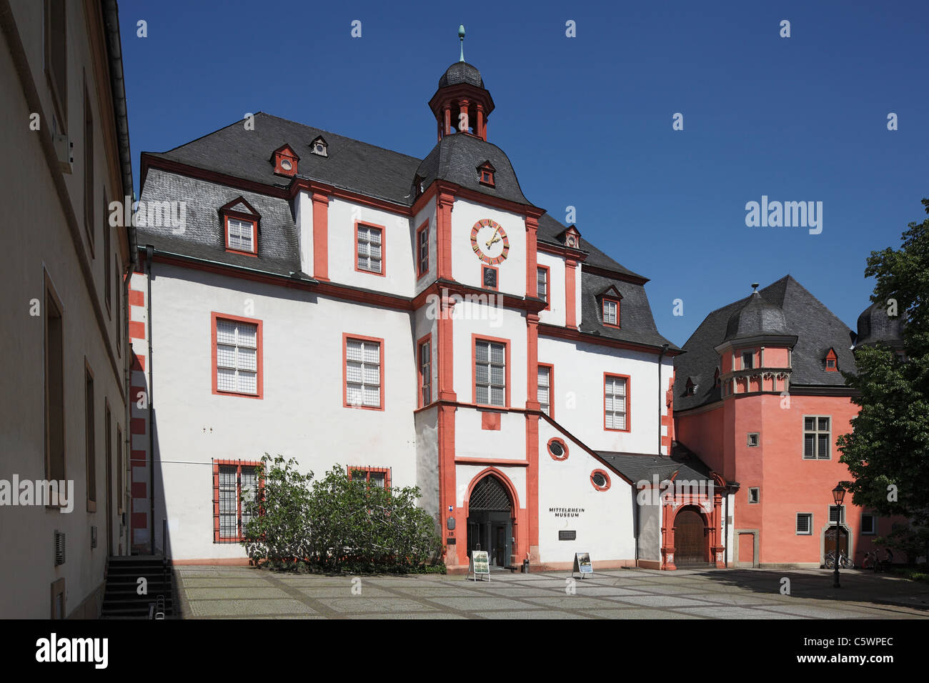 Mittelrhein-Museum und Schoeffenhaus in Koblenz, Rheinland-Pfalz Stock Photo