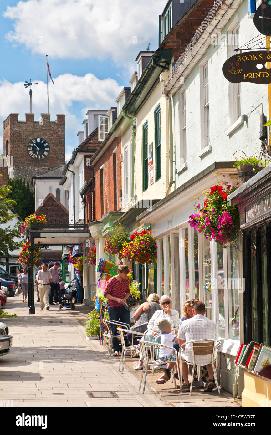 Broad Street Alresford Hampshire England UK Stock Photo 38061058 Alamy