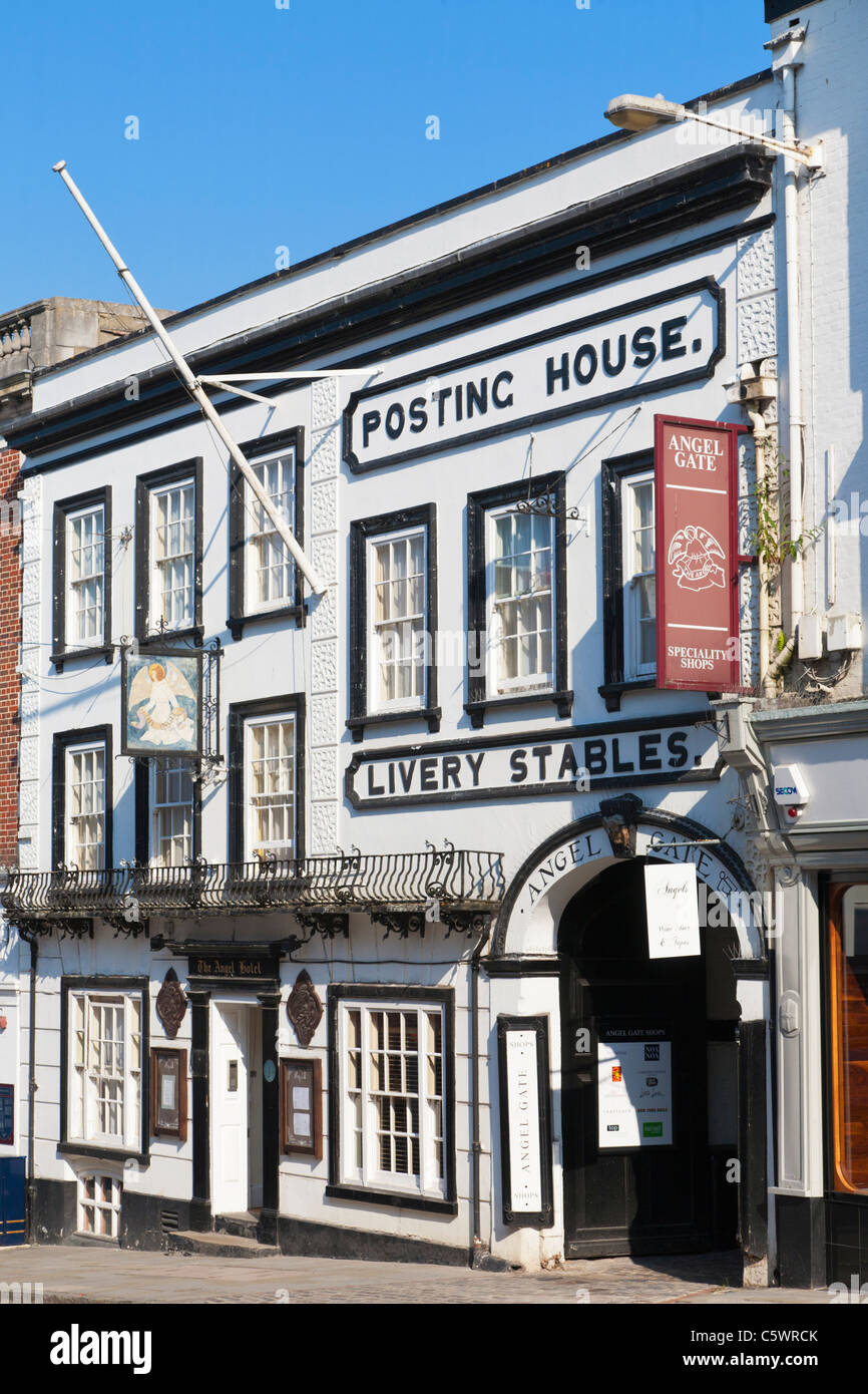 Old Posting House Guildford High Street Surrey England Stock Photo Alamy