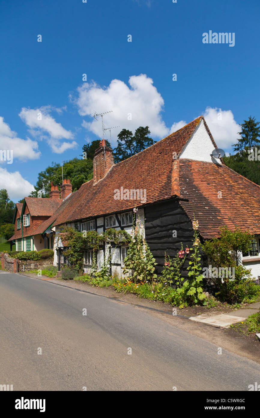 Cottages in Shere Village Guildford Surrey England UK Stock Photo Alamy