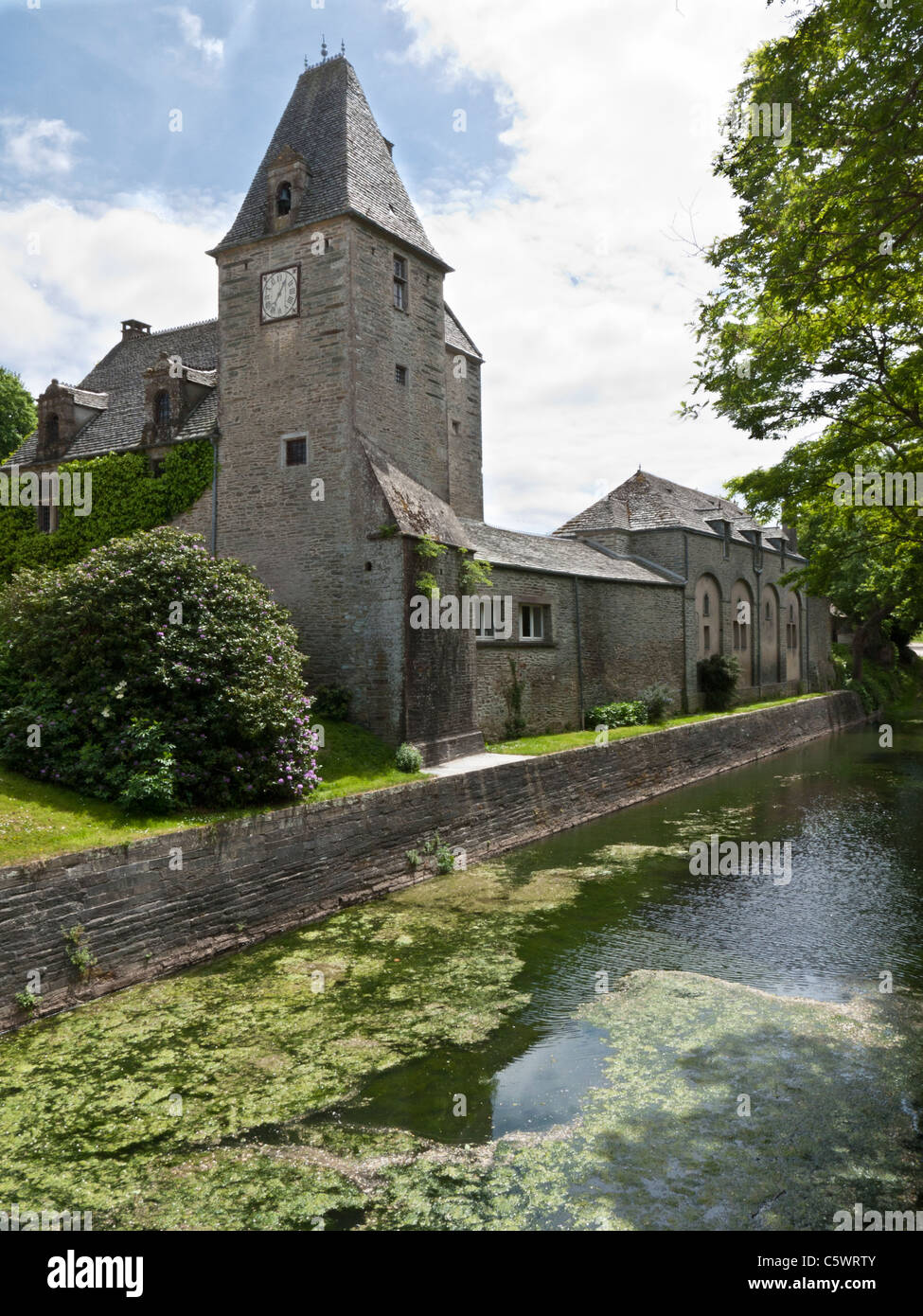 Buildings in the grounds of the Château des Ravalet CherbourgOcteville