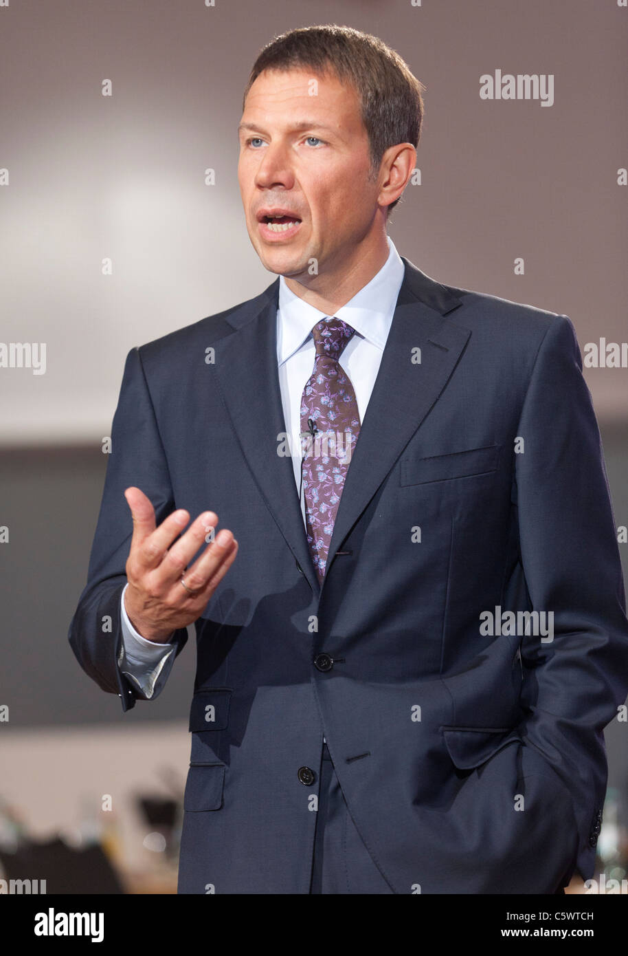 Rene Obermann, CEO Deutsche Telekom Stock Photo - Alamy