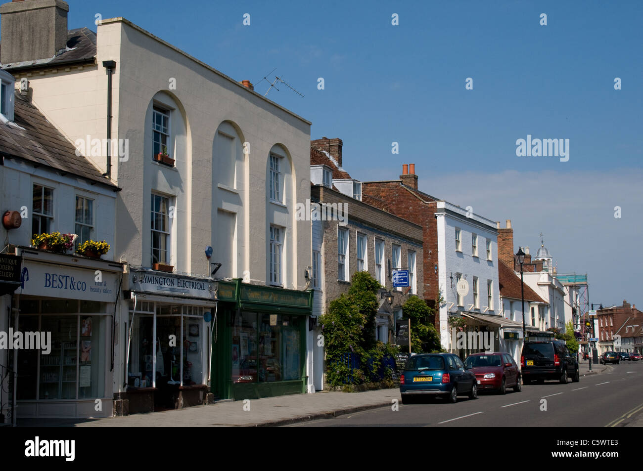 Lymington High Street Stock Photos & Lymington High Street Stock Images