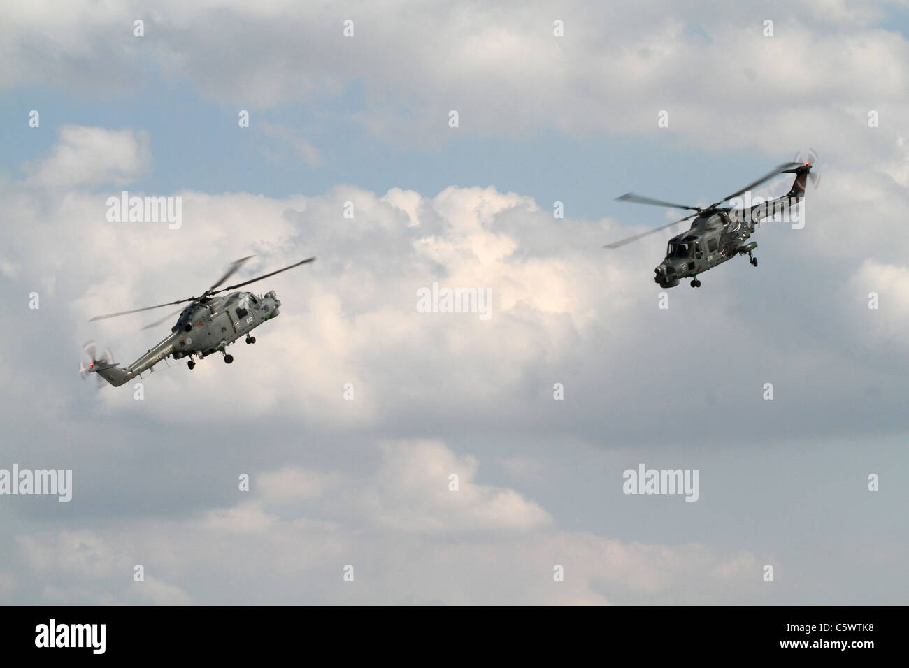 Lynx helicopter black cats display hi-res stock photography and images ...