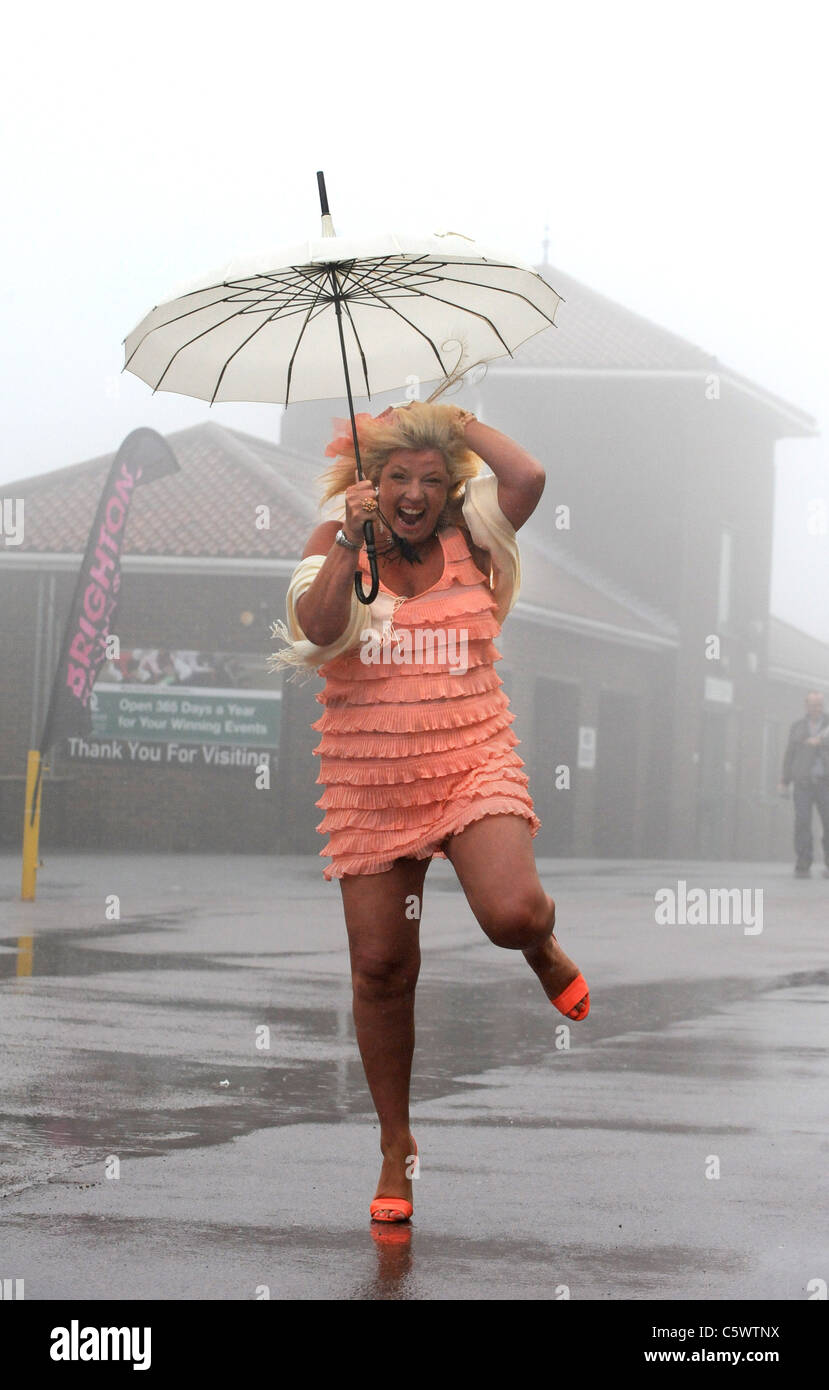 Young woman wearing short skirt hi-res stock photography and images - Alamy