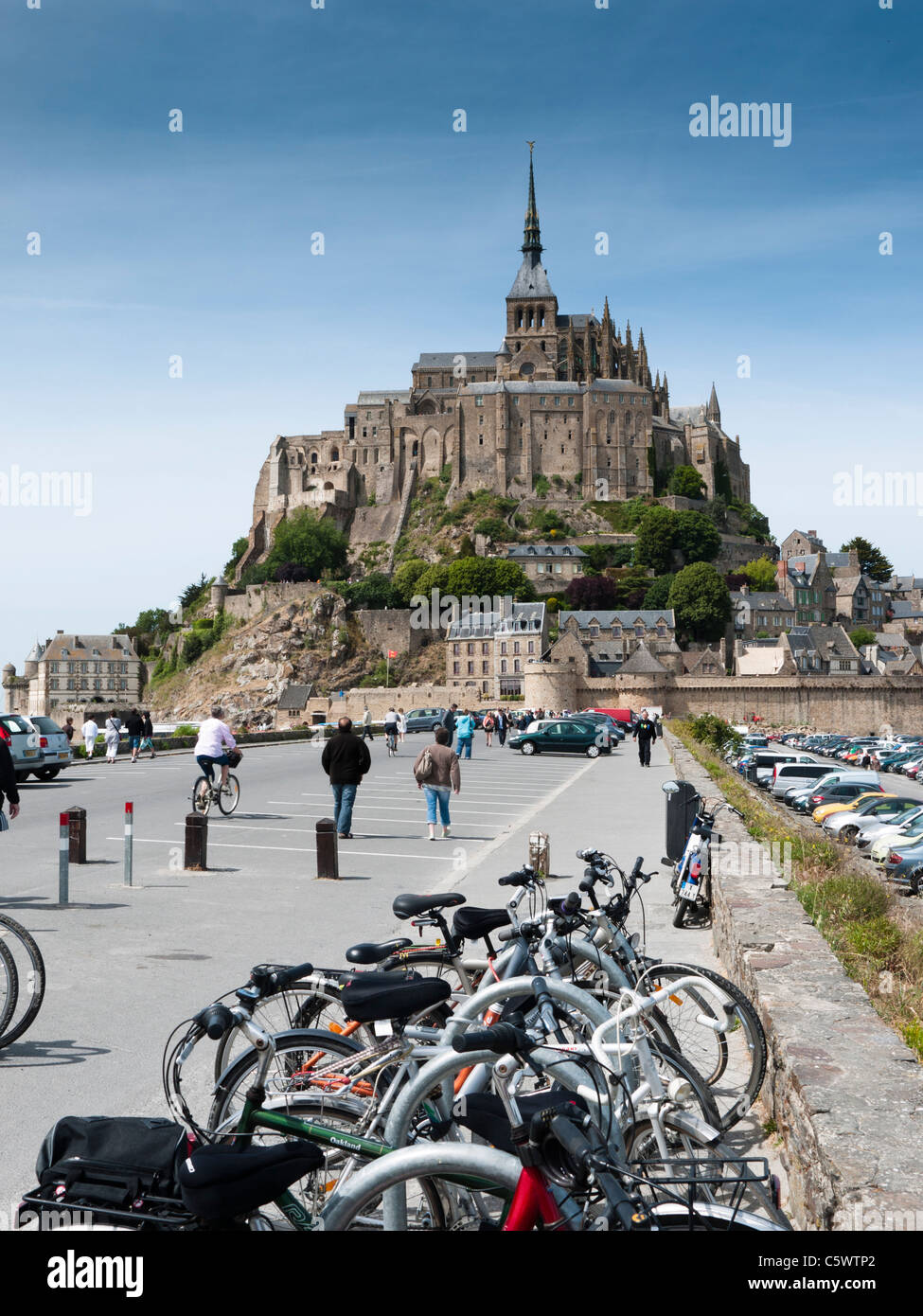 Le Mont-St-Michel, Lower Normandy, France Stock Photo