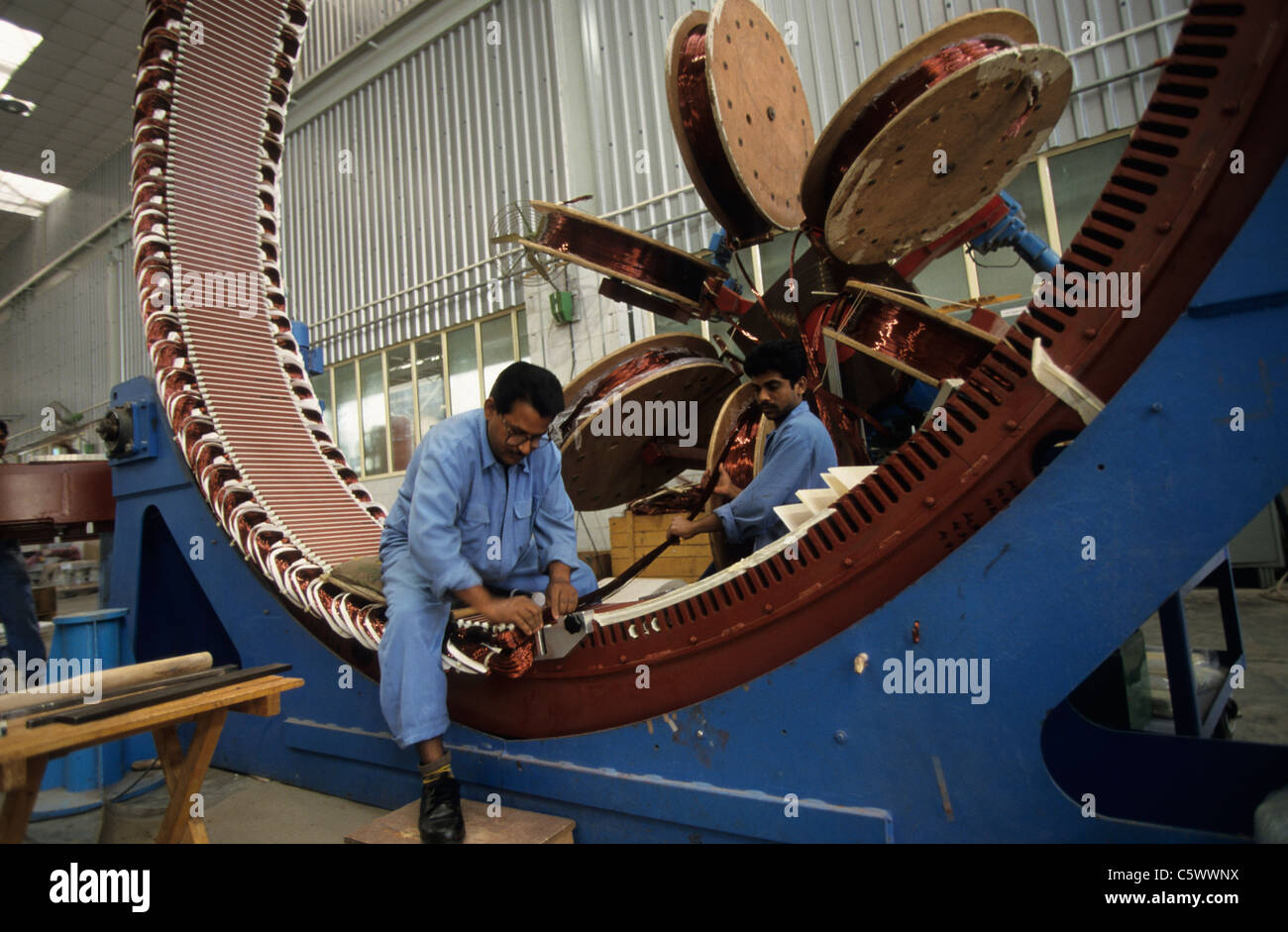 INDIA Daman Enercon India Ltd. production of generator for wind