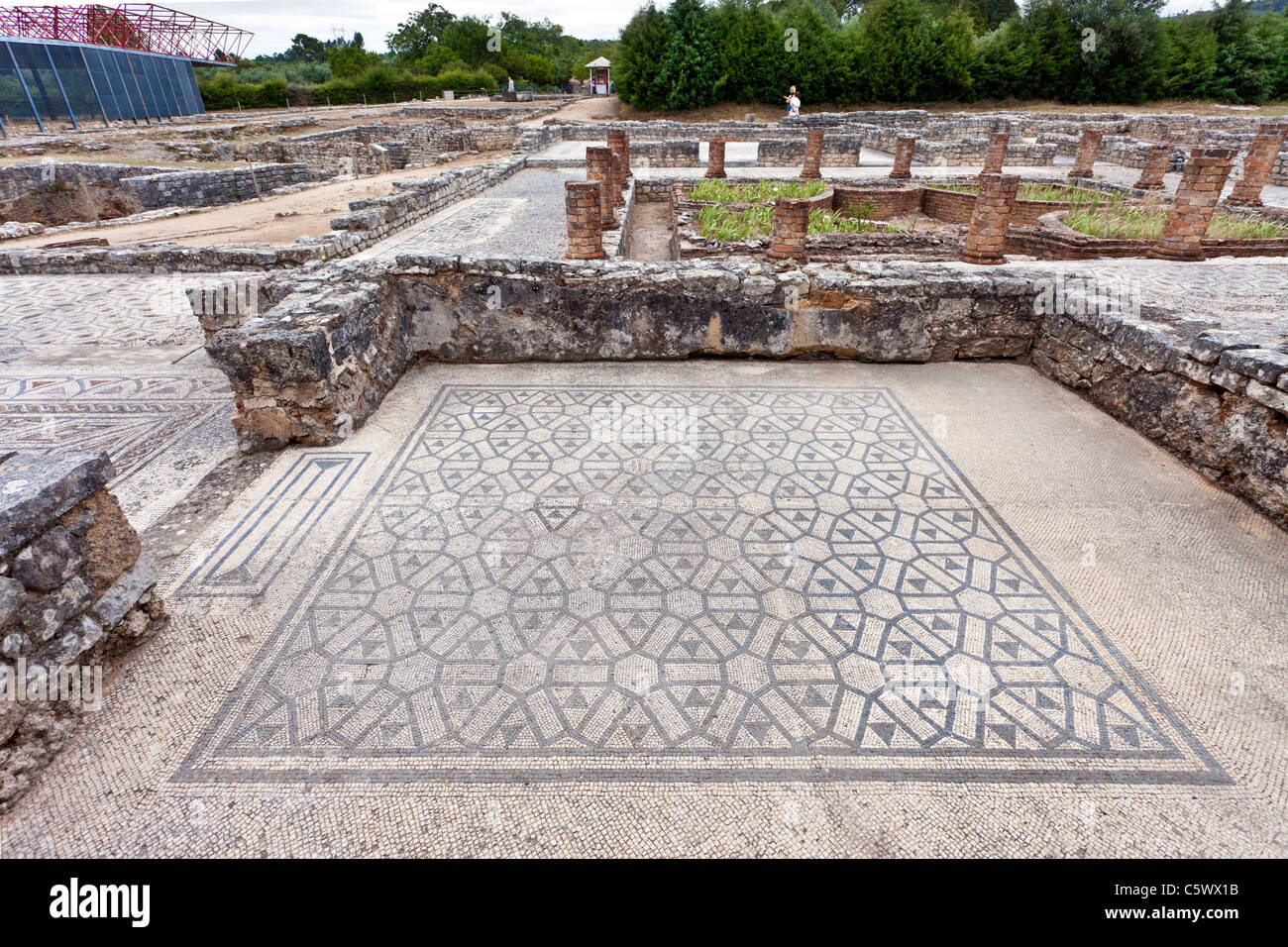 Mosaics in the House of the Swastika Villa in Conimbriga, the best