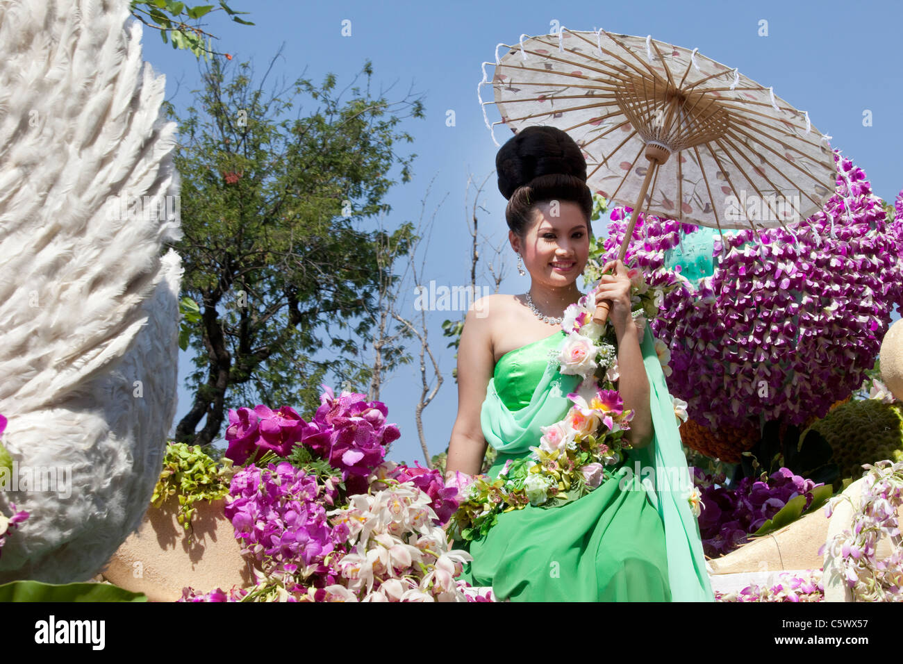 Flower Festival, Chiang Mai, Thailand Stock Photo Alamy