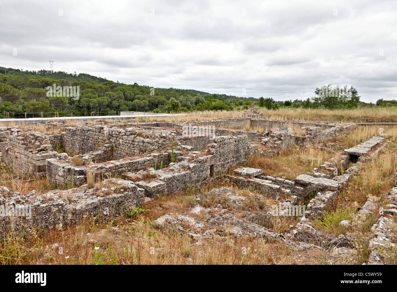 Insula in the north face of the Great Baths in Conimbriga, the best
