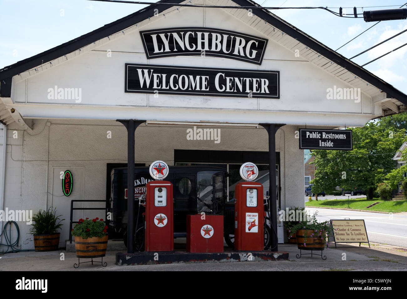 Lynchburg welcome center , tennessee , usa Stock Photo