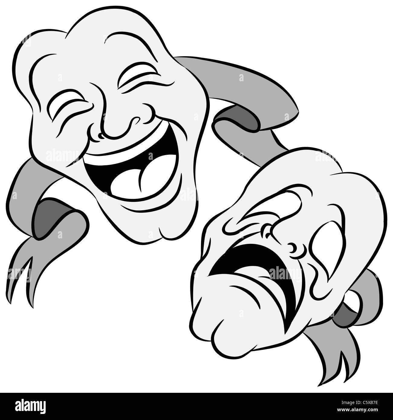 Laughing Crying Mask