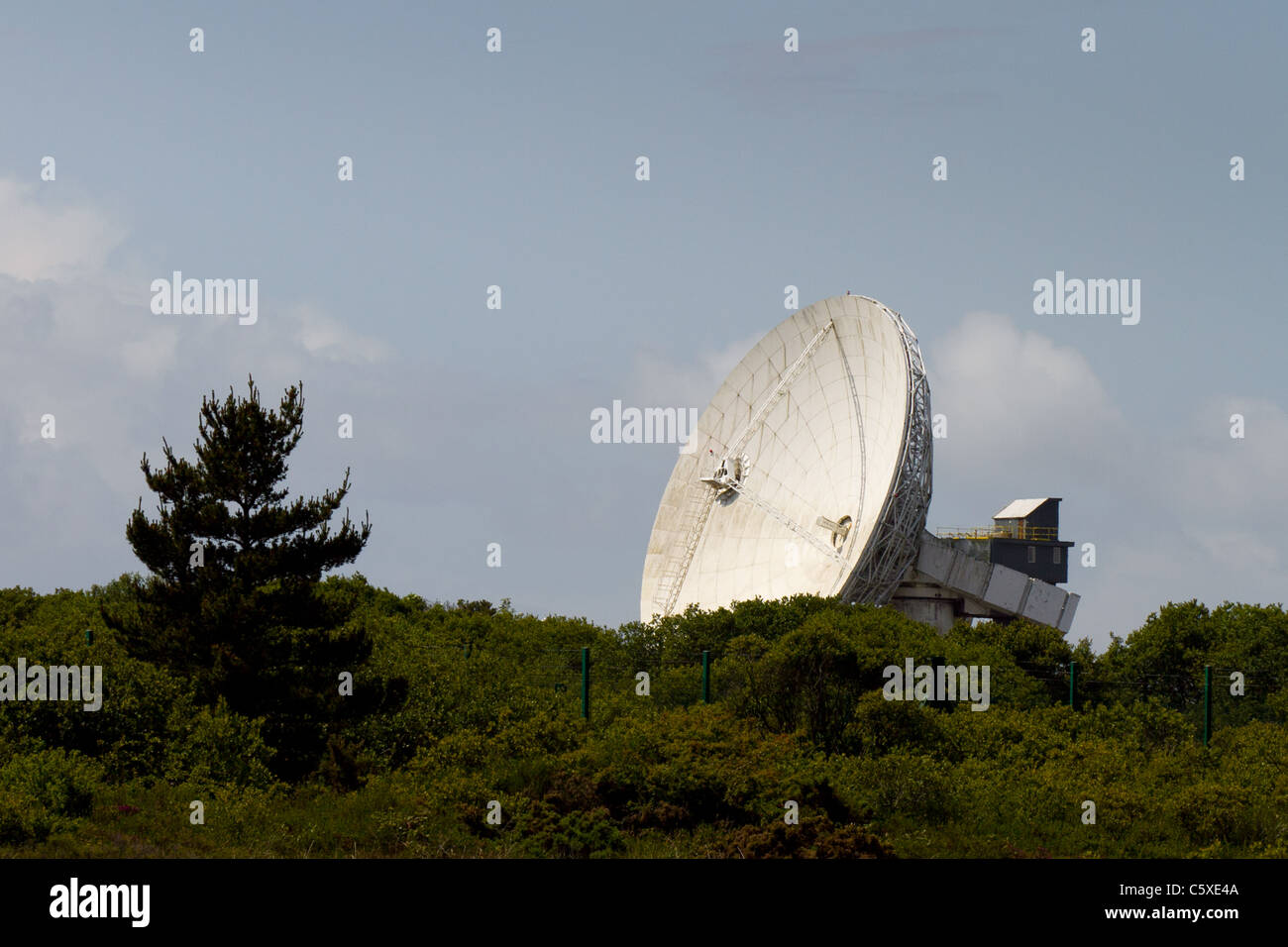 Communications dish at Goonhilly Satellite Earth Station, near Helston