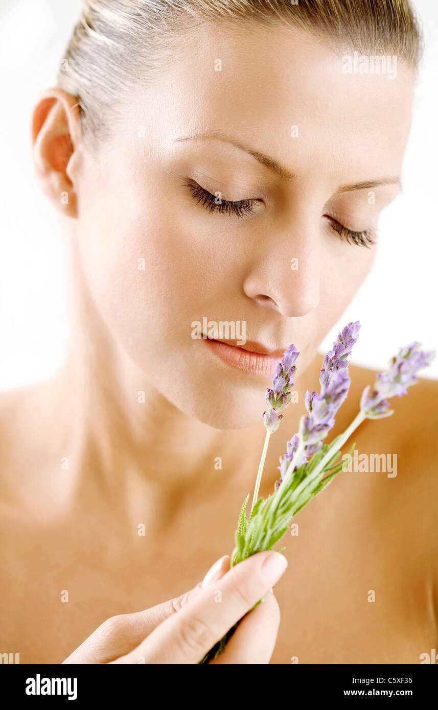 aroma therapy Stock Photo