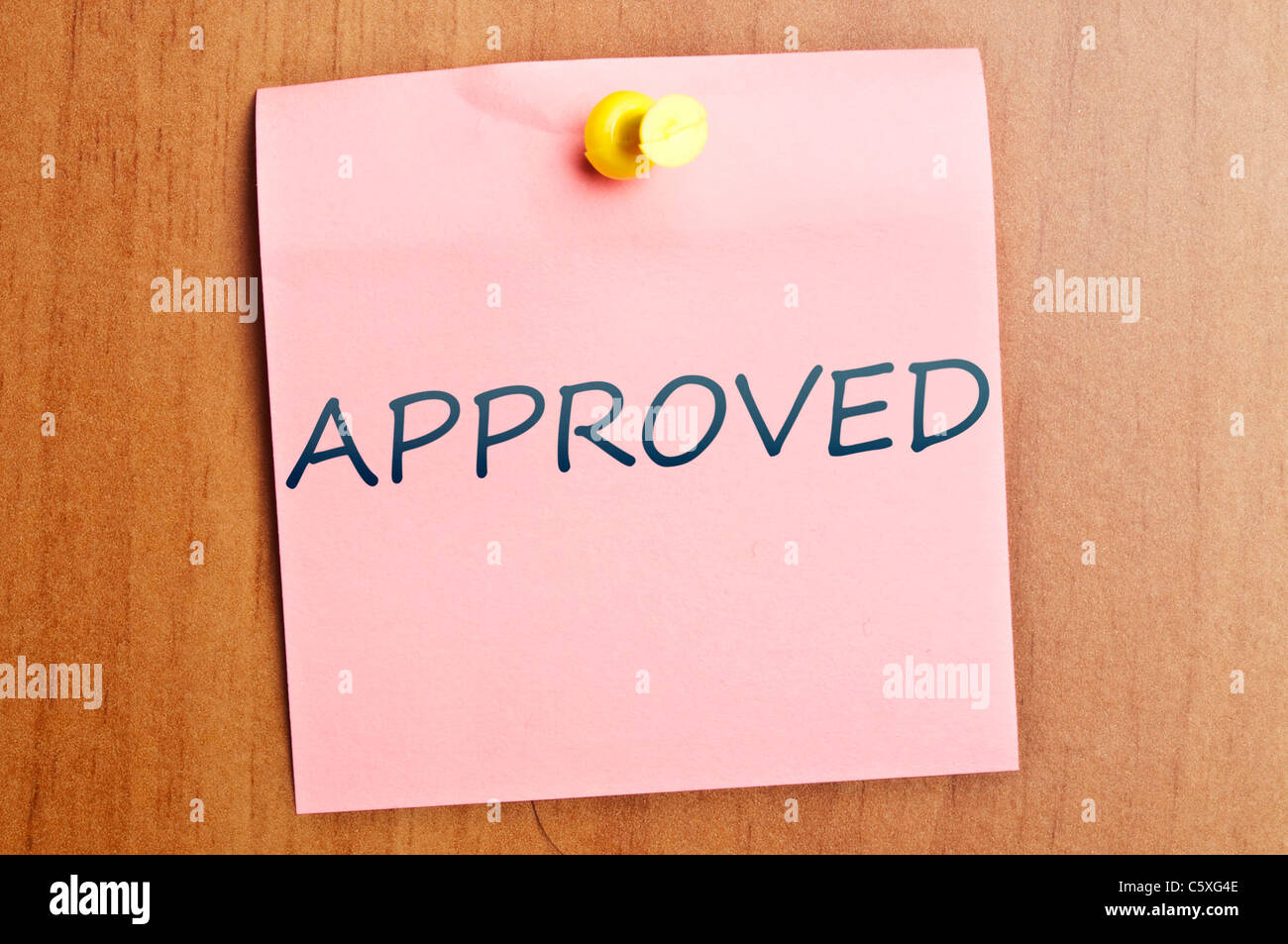 Approved approval hi-res stock photography and images - Alamy