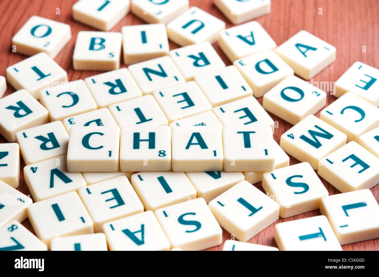 Chat letter hi-res stock photography and images - Alamy
