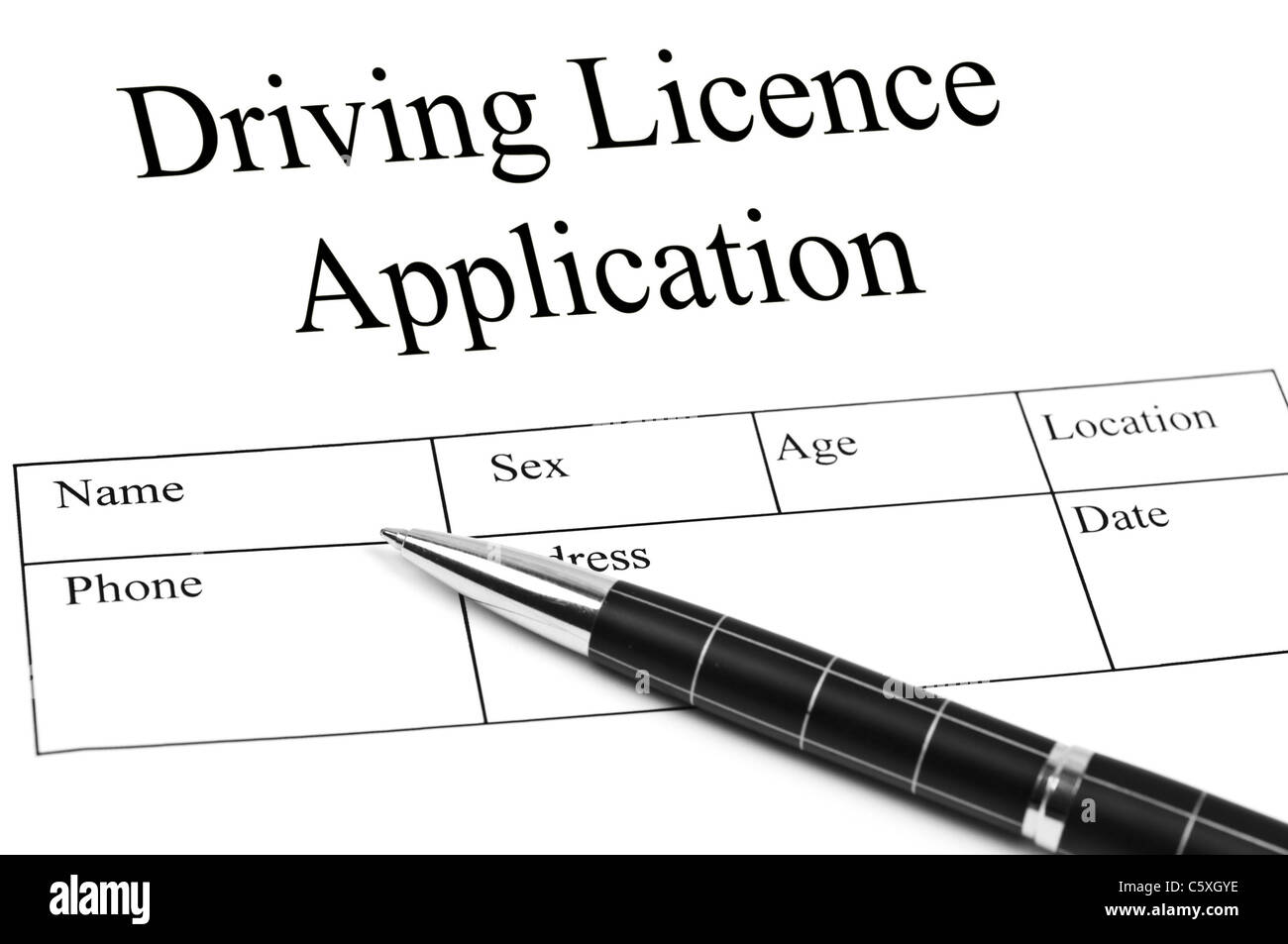 Paper driving licence hires stock photography and images Alamy